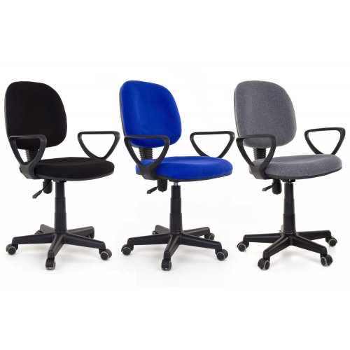 Fotel biurowy 1103 - niebieski