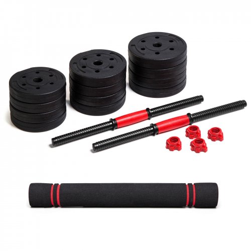 HANTLE Regulowane ze sztangą 20kg 2 x 10KG AbarQs