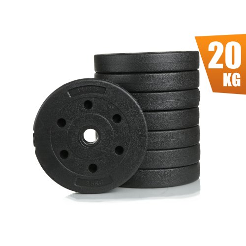 Zestaw obciążeń kompozytowych bitumiczne 20 kg 8x2,5 AbarQs