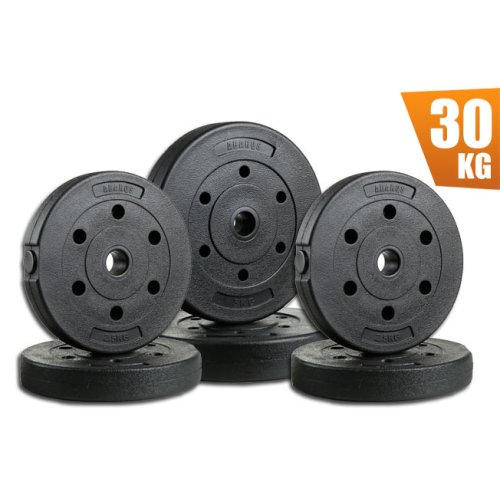 Zestaw obciążeń kompozytowych bitumiczne 30 kg 4x2,5 4x5 AbarQs