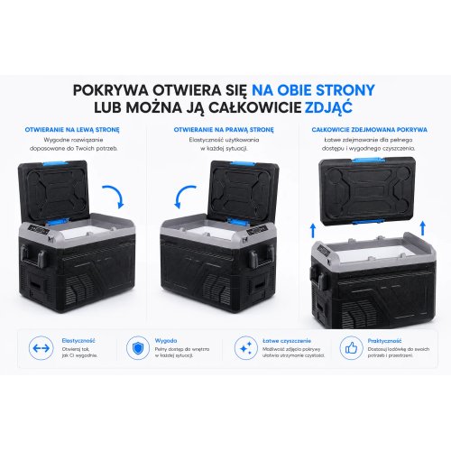 Lodówka zamrażarka Abarqs IBF-41BT