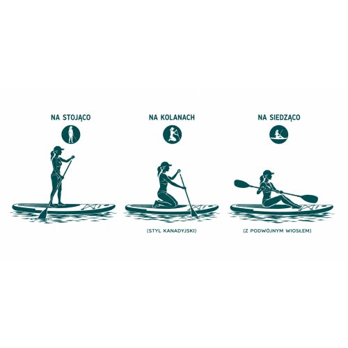 Deska do pływania SUP 350cm Barracuda 35.50