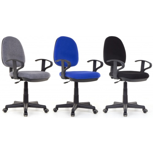 Fotel biurowy 2030 P - niebieski
