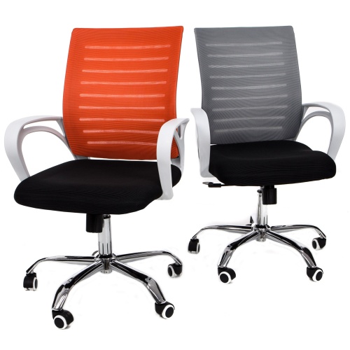 Fotel biurowy - F420 - pomarańczowy