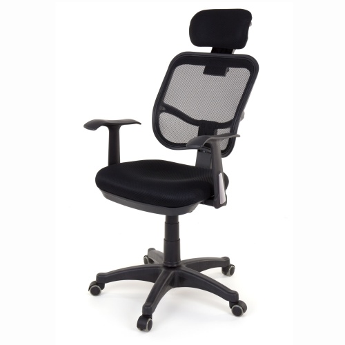 Fotel biurowy - model 8688 - czarny