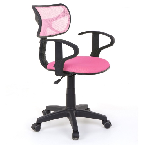 Fotel biurowy - model 8904 - różowy