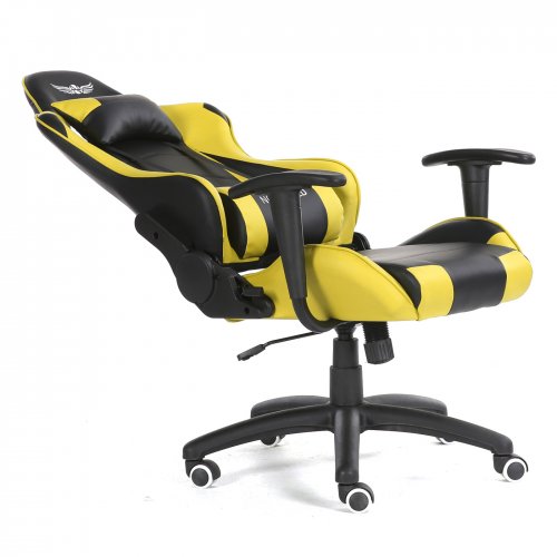 Fotel gamingowy NORDHOLD - YMIR - żółty