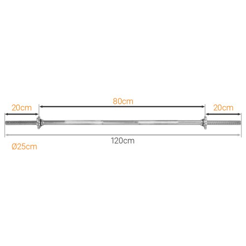 GRYF PROSTY 120cm. GR25-120 ABARQS