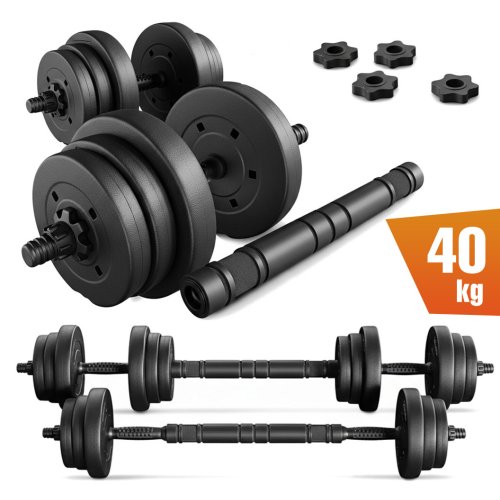 HANTLE REGULOWANE SZTANGI 40 kg 2 x 20 KG 