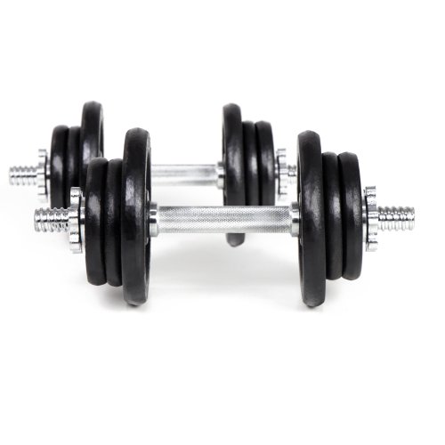 Hantle treningowe żeliwne AbarQs 20KG 2x10kg HS.20