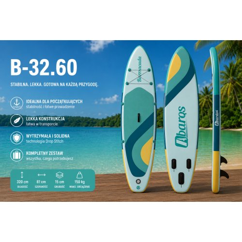 Deska do pływania SUP 320cm Barracuda 32.60