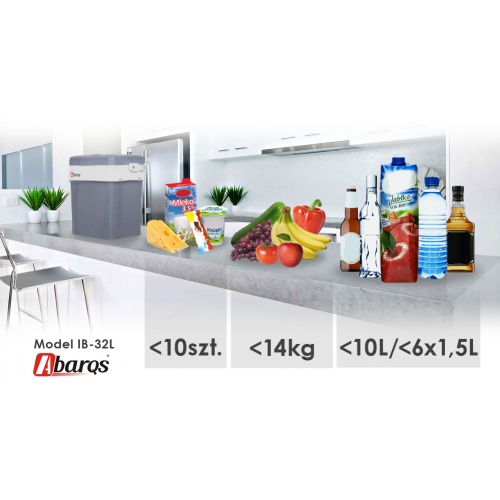 Lodówka Turystyczna Abarqs IB-32l+ USB