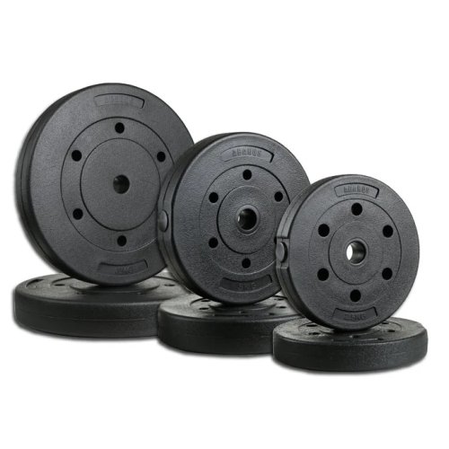 Zestaw obciążeń kompozytowych bitumiczne 35 kg 2x10 2x5 2x2,5 AbarQs